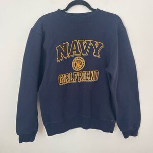 Navy blue women’s navy girlfriend size small